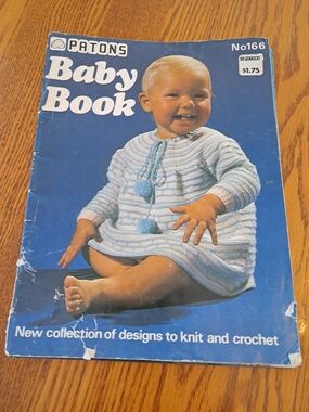 ($5 Add On)Patons Baby Blue Knit Matching Set - Kids Matching Sets